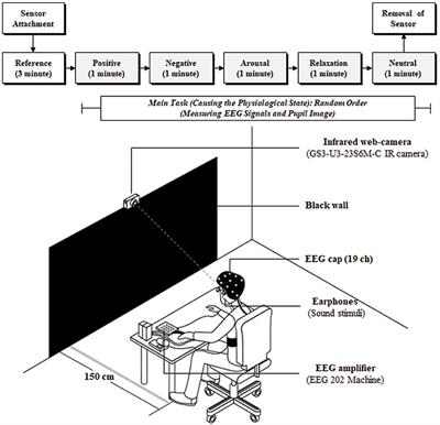 Infrared Camera-Based Non-contact Measurement of Brain Activity From Pupillary Rhythms